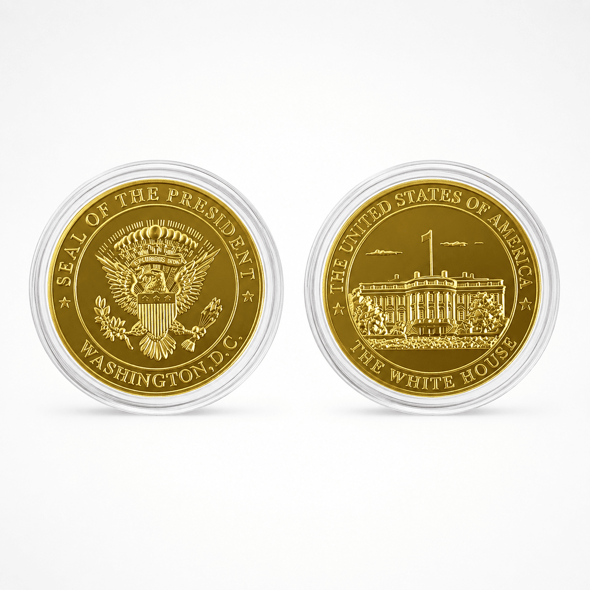 The White House Collectible Gold Coin
