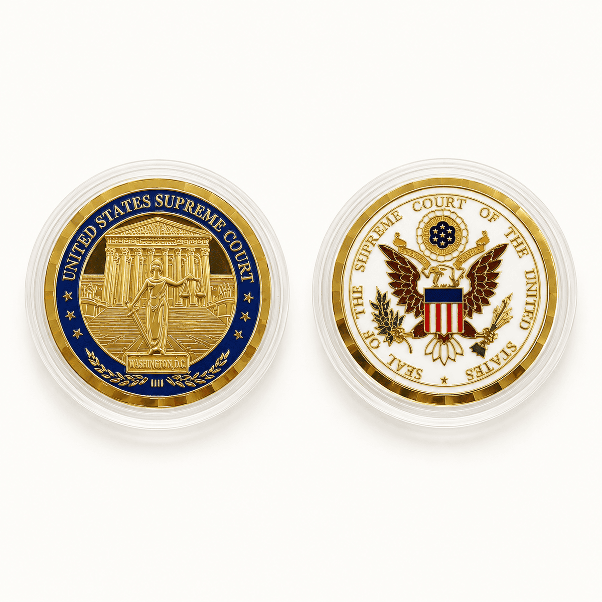 The Supreme Court Collectible Gold Coin
