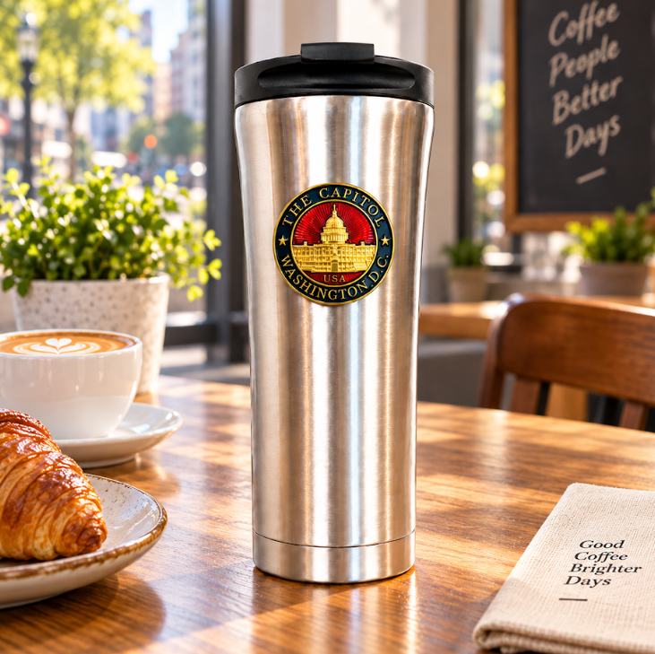 U.S. Capitol Washington DC Travel Tumbler