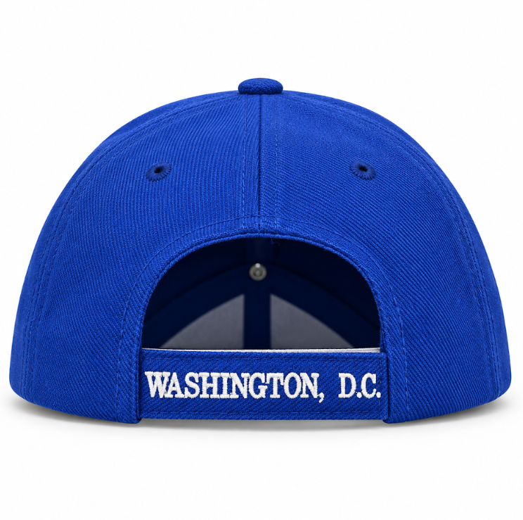 Adult Washington DC Eagle Embroidered Hard Cap
