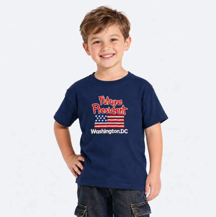 Kids Future President Washington DC T-Shirt