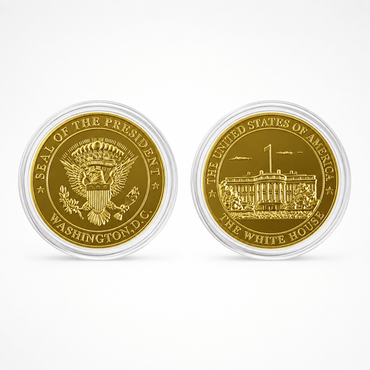 The White House Collectible Gold Coin