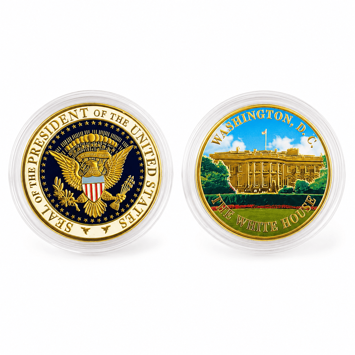 The White House & Presidential Seal Collectible Coin