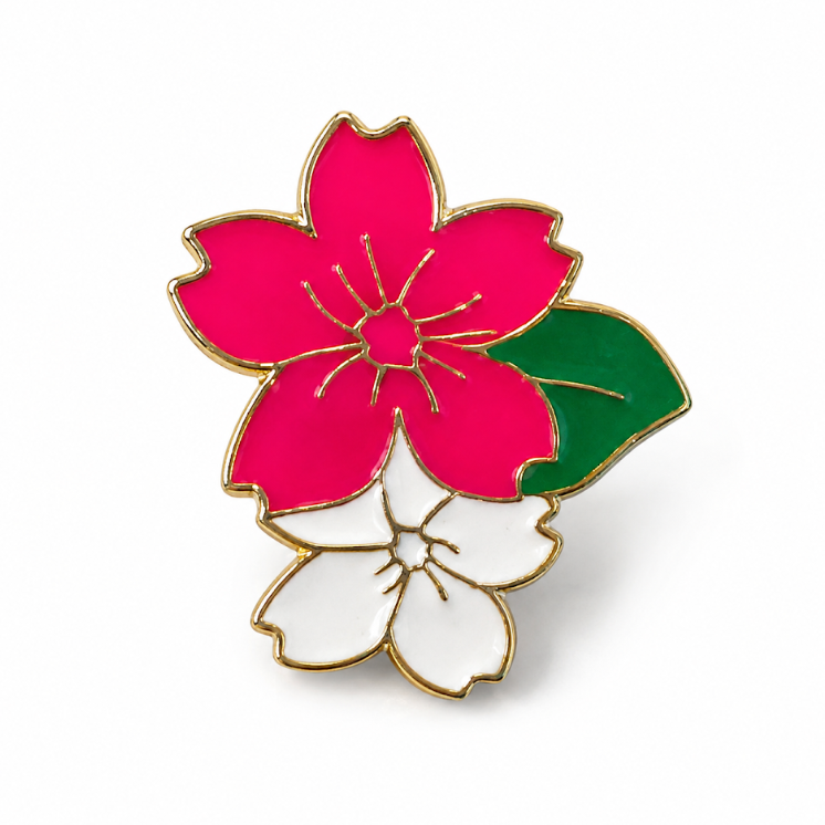 Cherry Blossom Lapel Pin