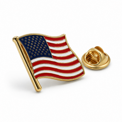 Medium Flag Lapel Pin