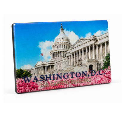 The Capitol Building Shiny Fridge Magnet