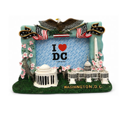 Washington DC Eagle & Landmarks Picture Frame