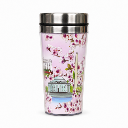 Washington DC Cherry Blossom Car Mug