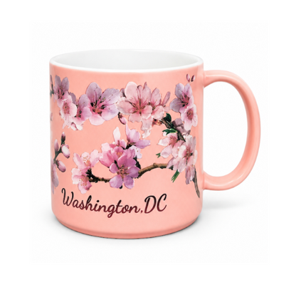 Pink Cherry Blossom Mug