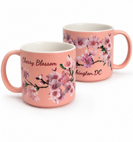 Pink Cherry Blossom Mug