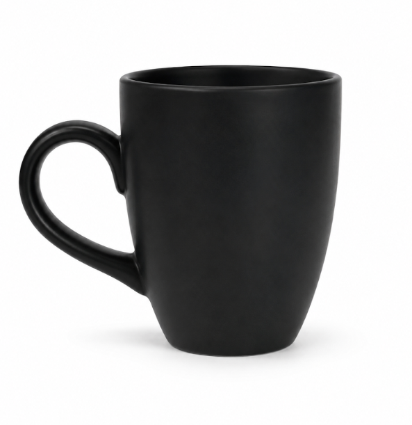 Tall Black Great Seal Mug