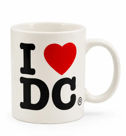 I Love DC Coffee Mug