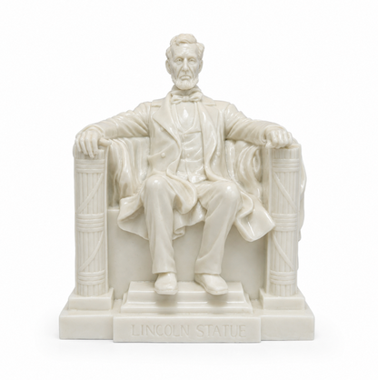Large White Lincoln Statue