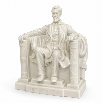 Large White Lincoln Statue