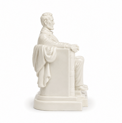 Large White Lincoln Statue