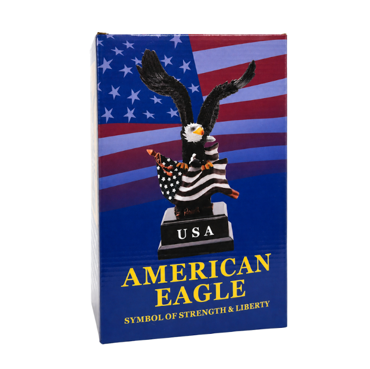 USA Eagle Flag Statue