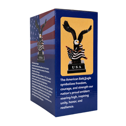 USA Eagle Flag Statue