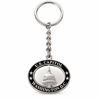 U.S. Capitol Oval Washington DC Keychain