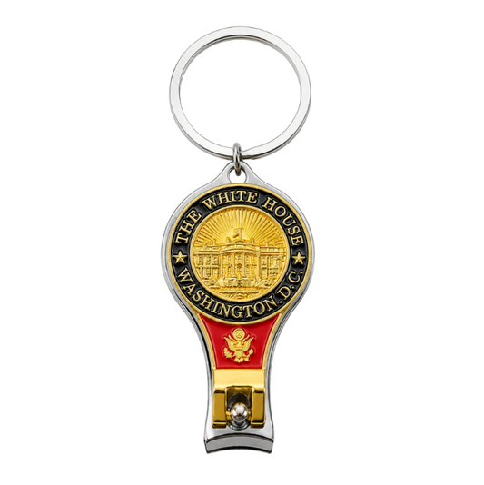 White House Nail Clipper Keychain