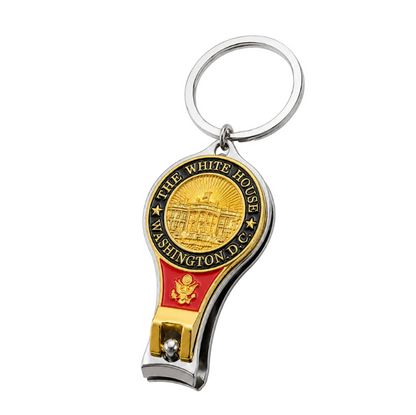 White House Nail Clipper Keychain