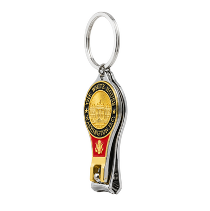 White House Nail Clipper Keychain