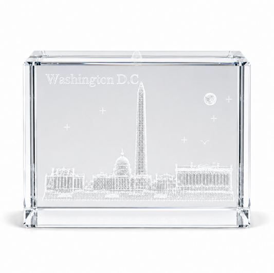 Clear 3 Building Rectangle Washington DC Crystal