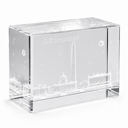 Clear 3 Building Rectangle Washington DC Crystal