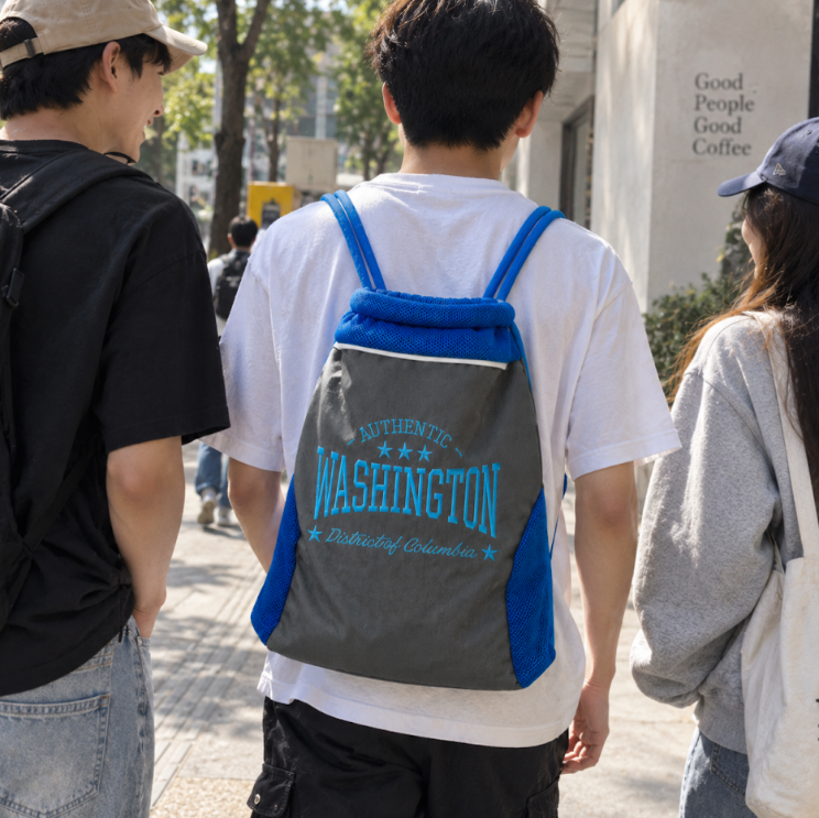 Authentic Washington Drawstring Backpack