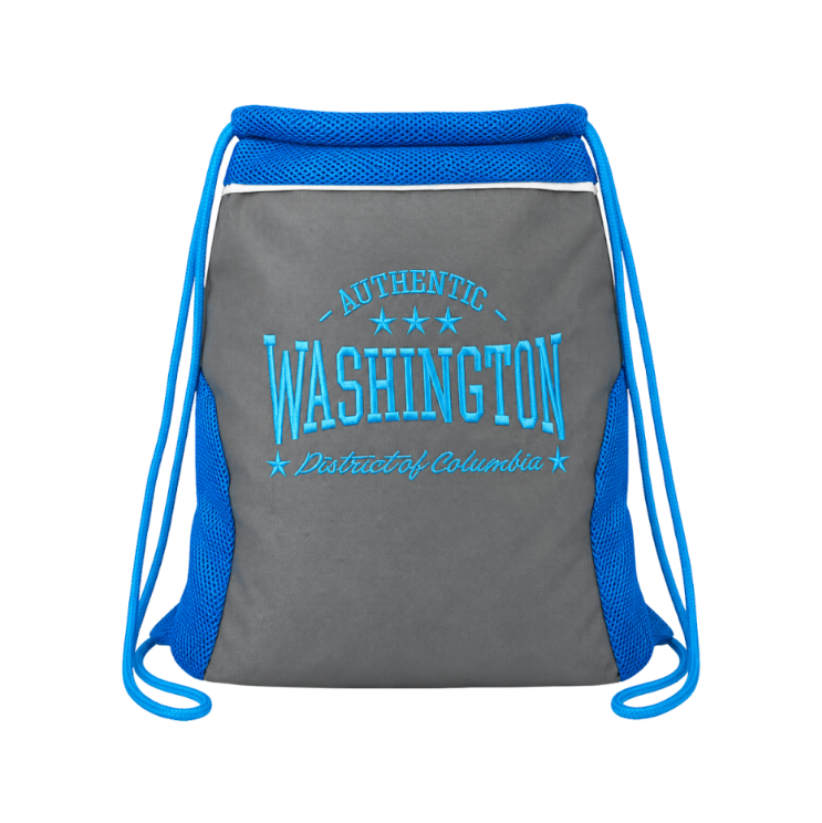Authentic Washington Drawstring Backpack