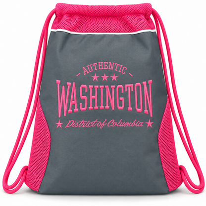 Authentic Washington Drawstring Backpack