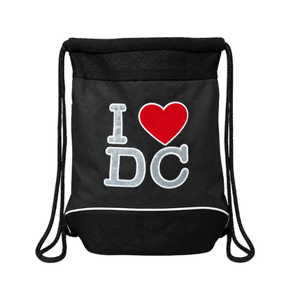 I Love DC Drawstring Backpack