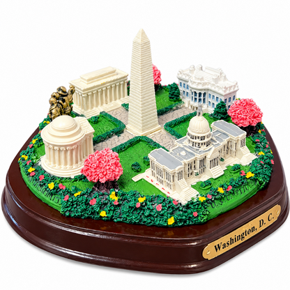 Washington DC Panorama Landmark Display