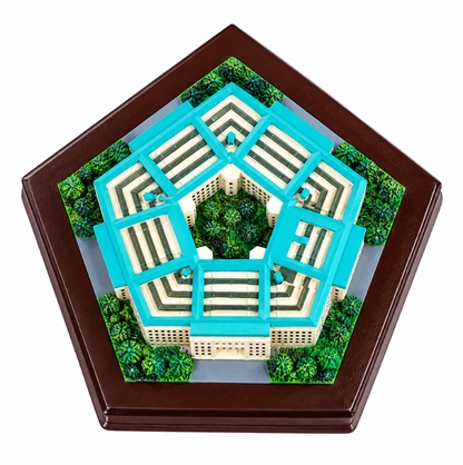 Pentagon Building Replica (Medium & Large with Display Base)