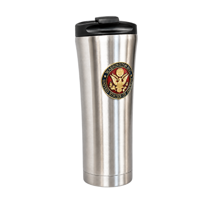 Washington DC Great Seal Travel Tumbler