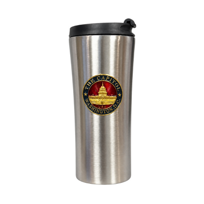 Compact U.S. Capitol Washington DC Travel Tumbler