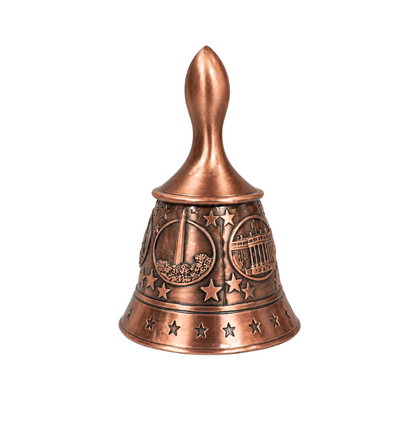 Large Copper Washington DC Panorama Metal Bell