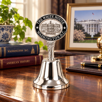 Chrome White House Washington DC Bell