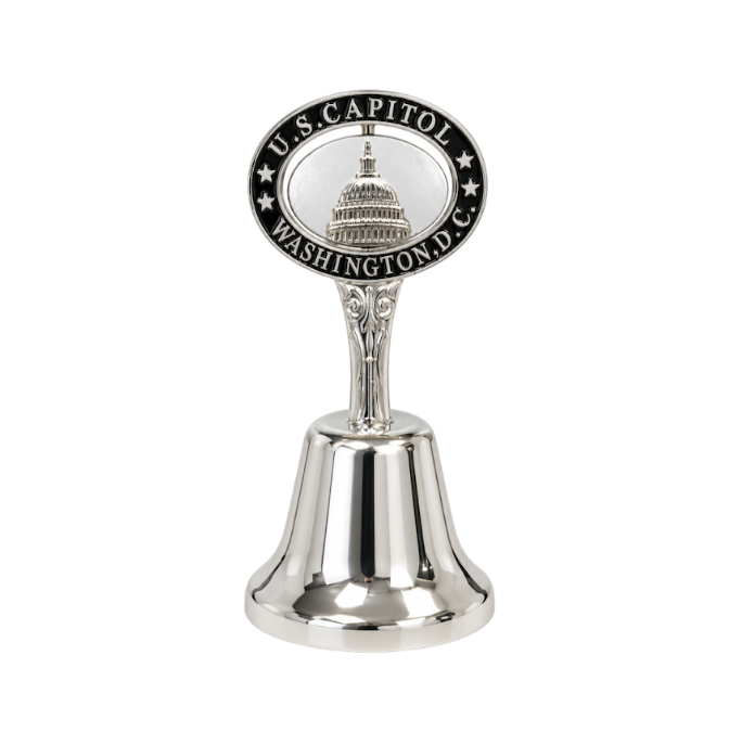 Chrome U.S. Capitol Washington DC Bell