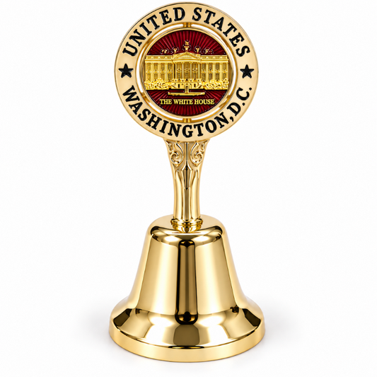 Gold White House Washington DC Bell