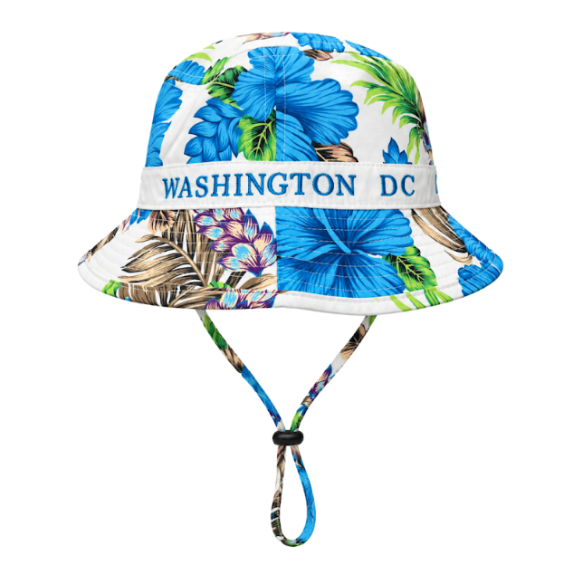 Floral Washington DC Bucket Hat