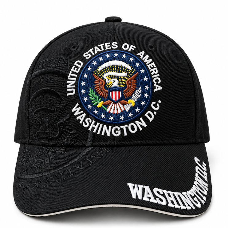 Presidential Seal Washington DC Cap