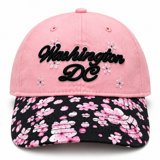 Cherry Blossom Washington DC Cap