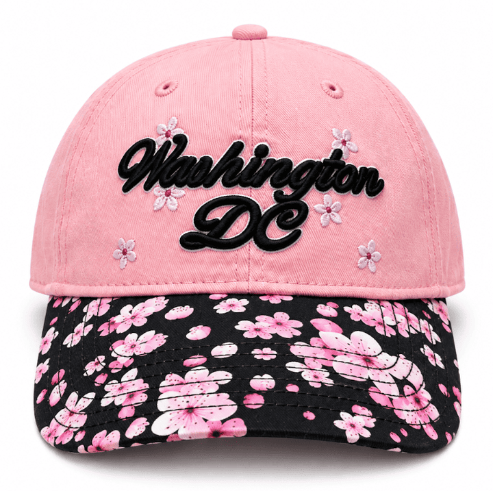 Cherry Blossom Washington DC Cap