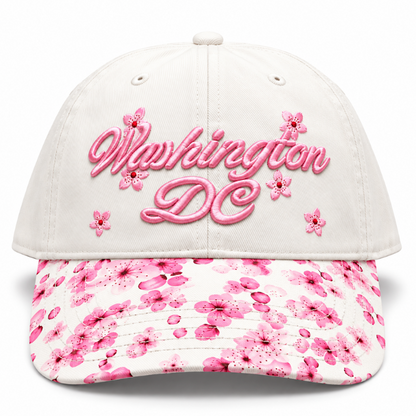 Cherry Blossom Washington DC Cap