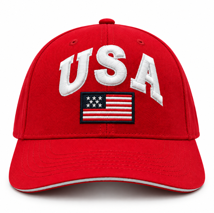 USA Flag Cap