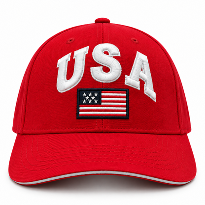 USA Flag Cap