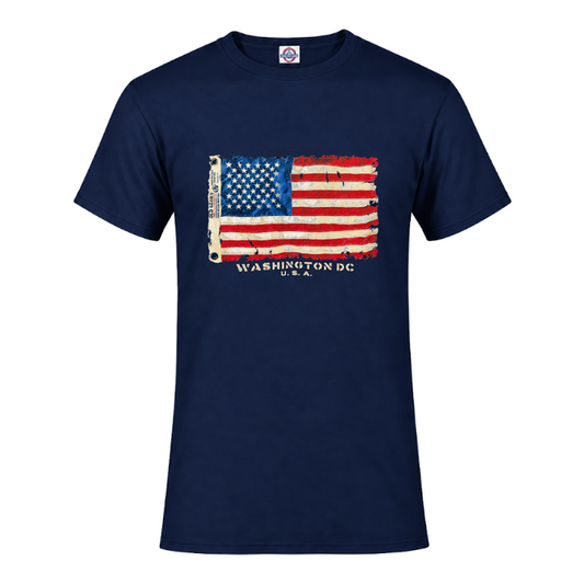Vintage American Flag Washington DC T-Shirt