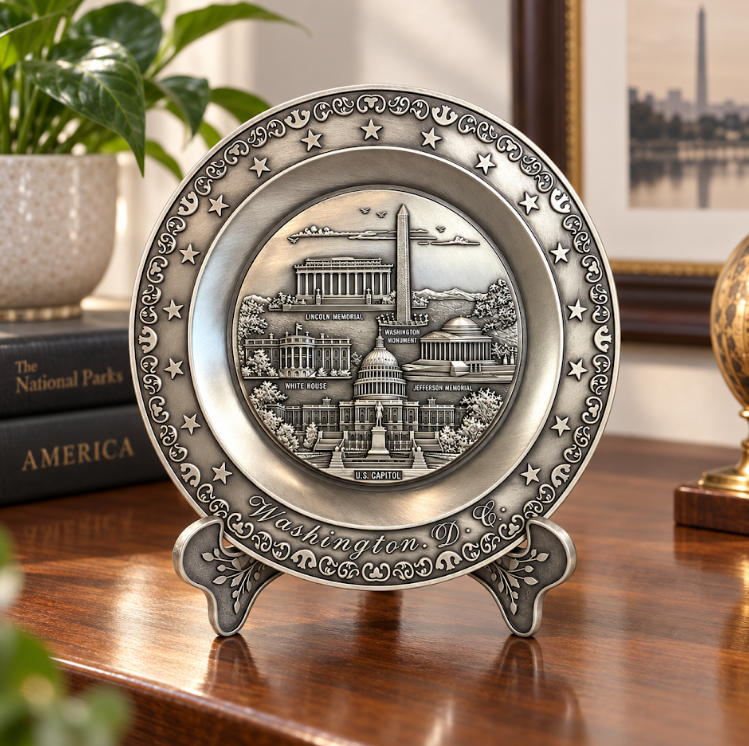 Washington DC Decorative Plate – Medium