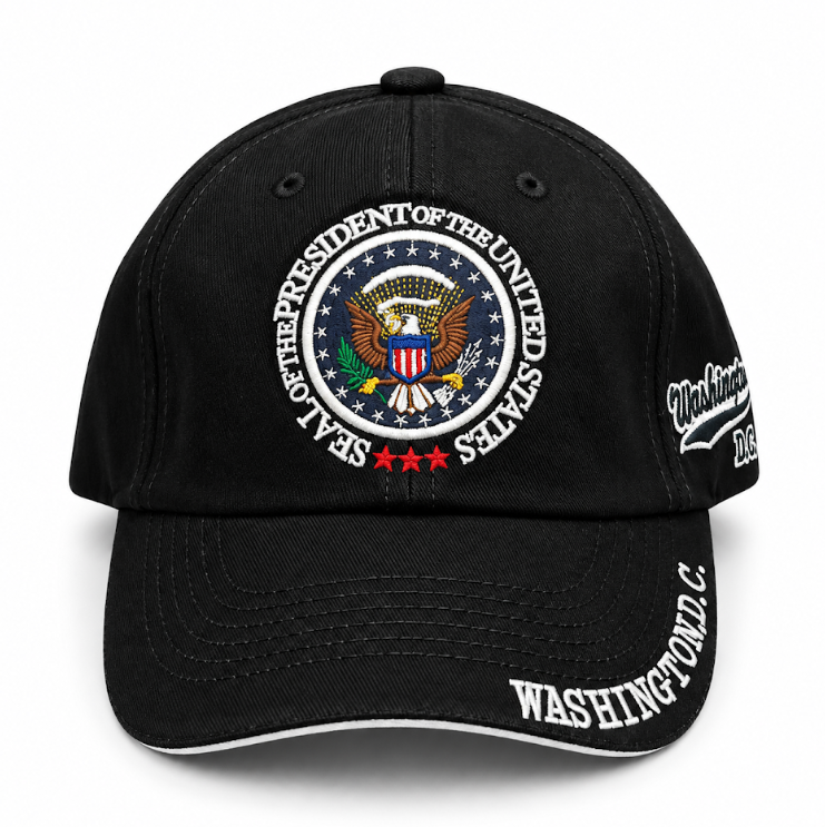 Kids Washington DC Presidential Seal Soft Cap