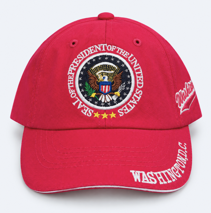 Kids Washington DC Presidential Seal Soft Cap